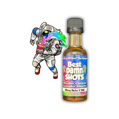 Delta 9 THC Shots - Spirits (Packaged) - 25 Shots per order - Best Damn Gummy's - Wholesale