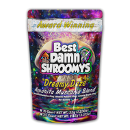 NEW Amanita Blend- Vegan Psychedelic Gummy's (5ct. Package*) (25 Packs) - Best Damn Gummy's - Wholesale