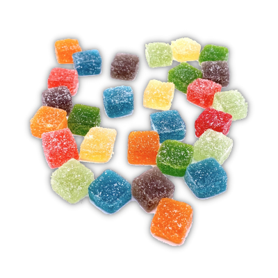 100mg HHC + 100mg Full Spectrum Gummy's (Bulk) - 250 pieces - Best Damn Gummy's - Wholesale