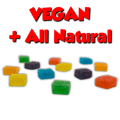 Delta 8 THC VEGAN Gummies (Bulk) - 250 Pieces - Best Damn Gummy's - Wholesale