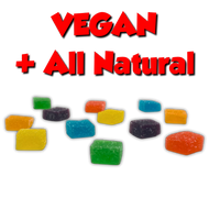 Delta 8 THC VEGAN Gummies (Bulk) - 250 Pieces - Best Damn Gummy's - Wholesale