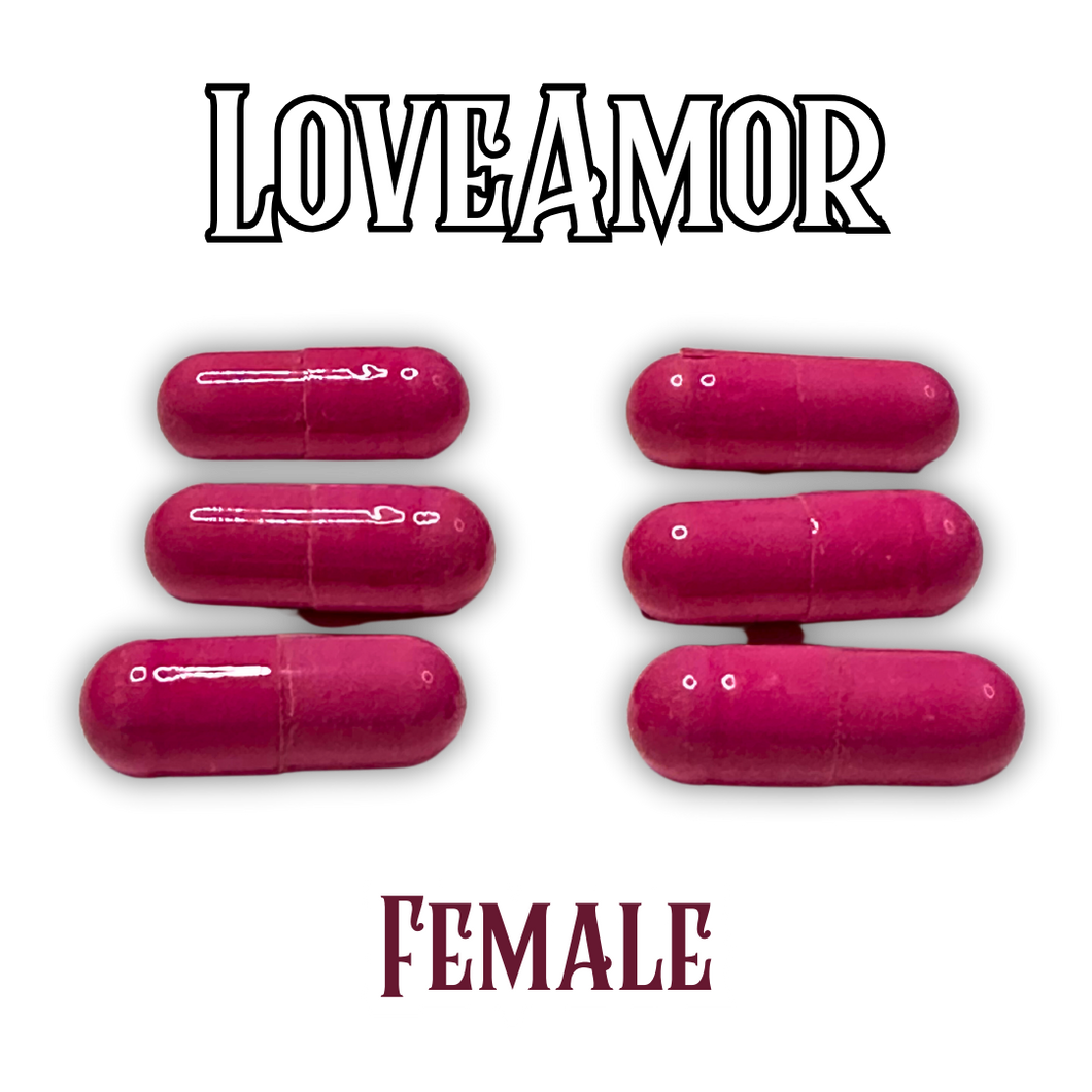 Love Amore- Sexual Enhancement Capsules (6ct Packages) - 25 Packages per Order - Best Damn Gummy's - Wholesale