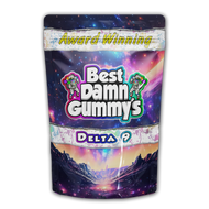 7.5mg Delta 9 THC Gummy's (Packaged) - 25 Packages per order - Best Damn Gummy's - Wholesale