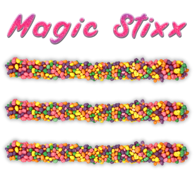 100% CBD Isolate Magic Stixx (Packaged) - 25 Pieces - Best Damn Gummy's - Wholesale