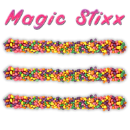 100% CBD Isolate Magic Stixx (Packaged) - 25 Pieces - Best Damn Gummy's - Wholesale