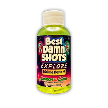 Load image into Gallery viewer, Delta 9 THC Shots - SYRUP SHOTS (Packaged) - 25 Shots per order - Best Damn Gummy&#39;s - Wholesale
