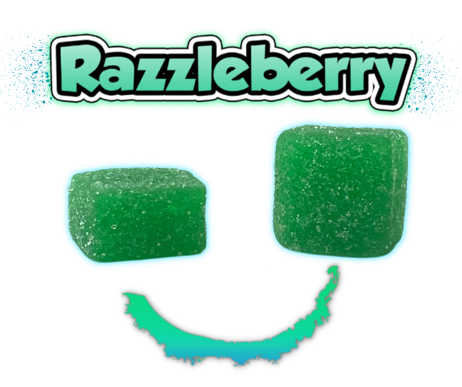 25mg CBN + 25mg Delta 9 THC LARGE BIG GUMMY (Bulk) - 150 Pieces - Best Damn Gummy's - Wholesale